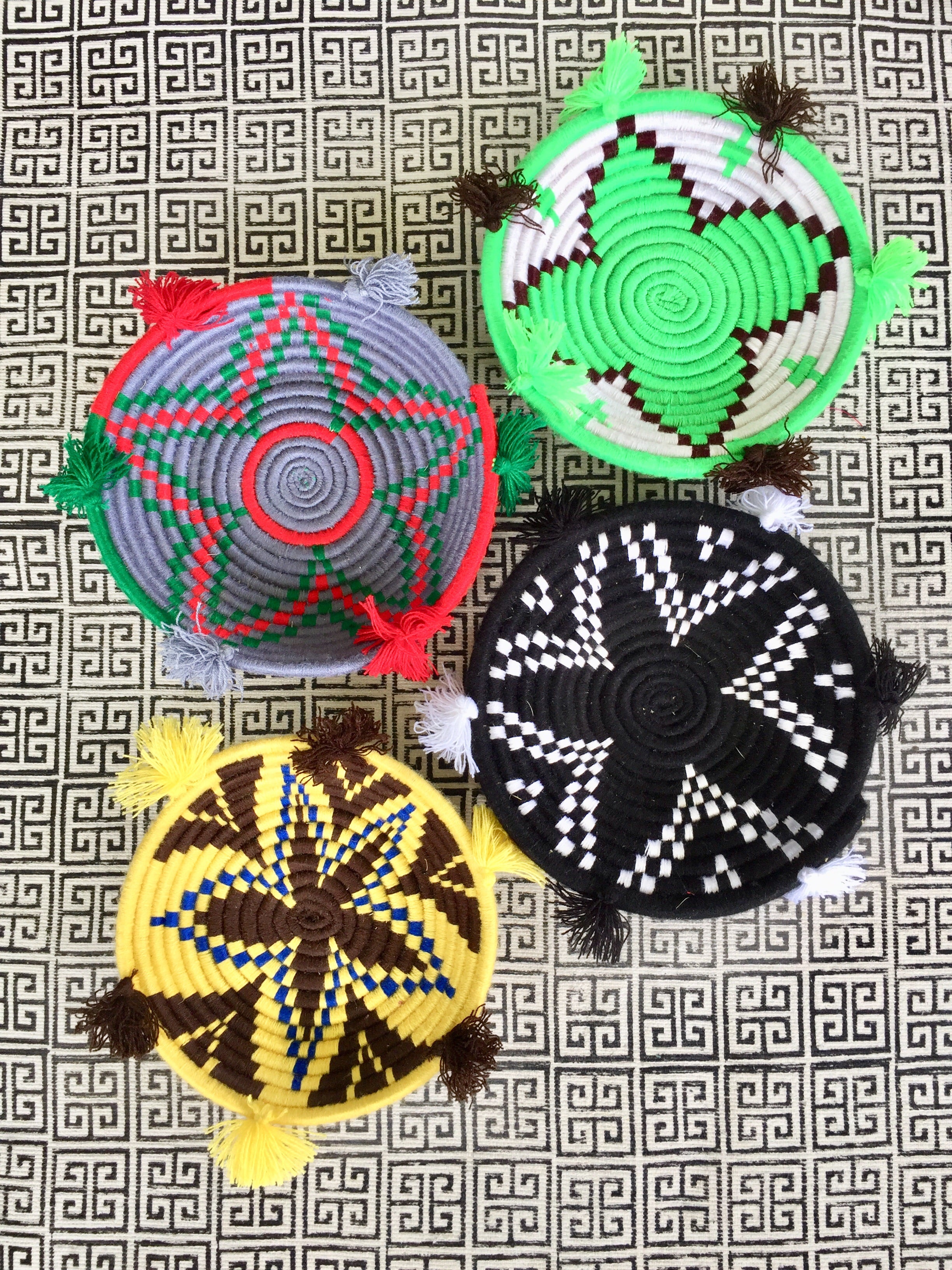 Moroccan Berber Plates | Decorative Basket| Centerpiece - Honorooroo Lifestyle